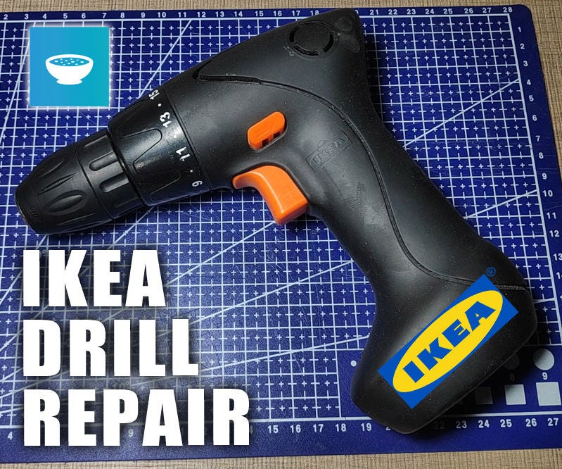 Fixing IKEA FIXA 7.2V Battery Drill That Won't Spin