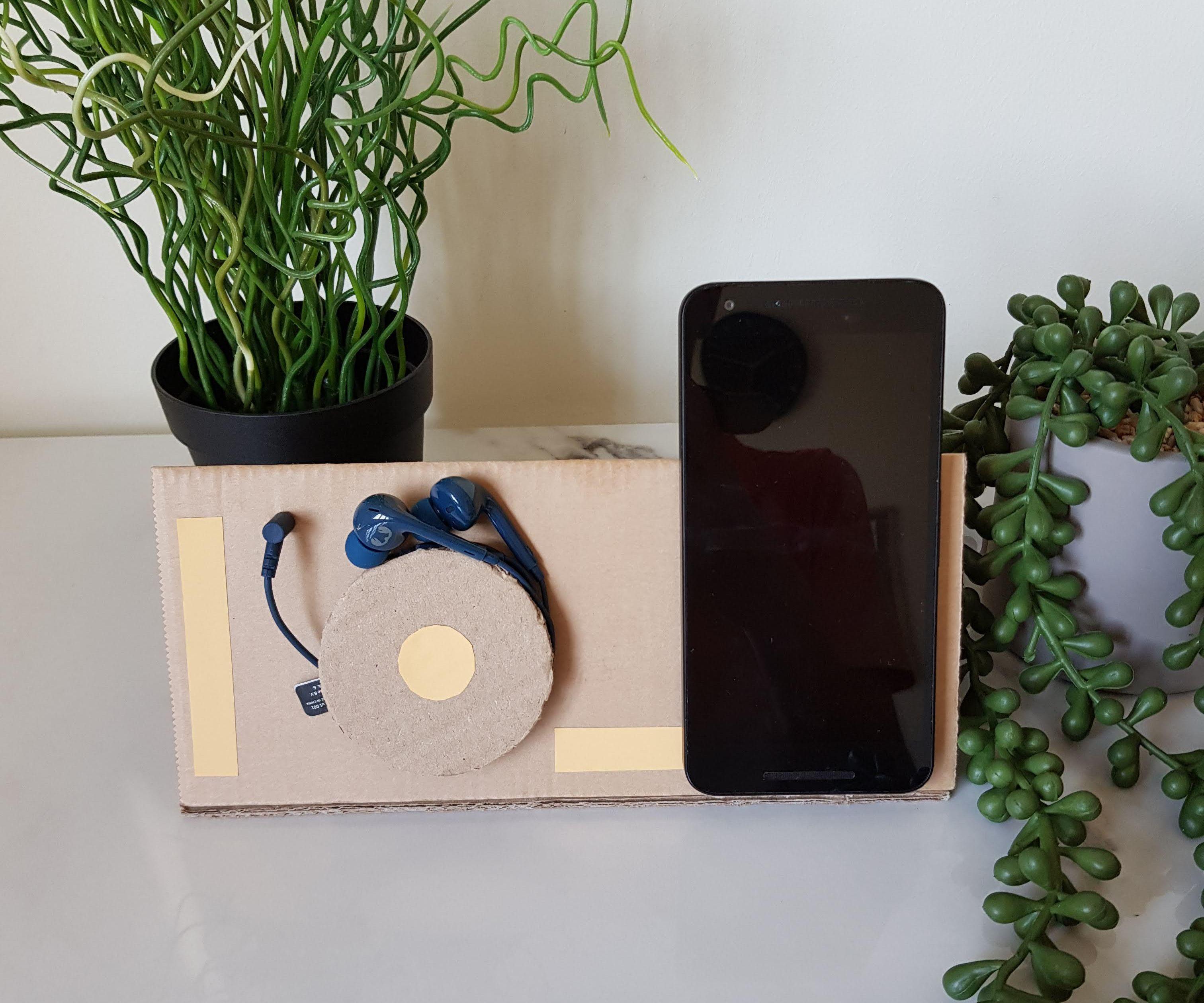 Phone Stand + Device Storage VERSION 2