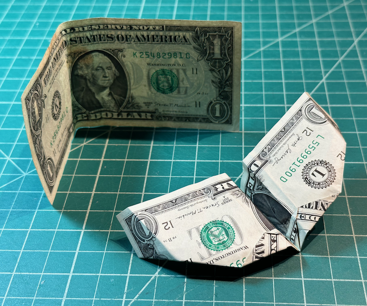 The Best Dollar Bill Paper Airplane: the Material Gull