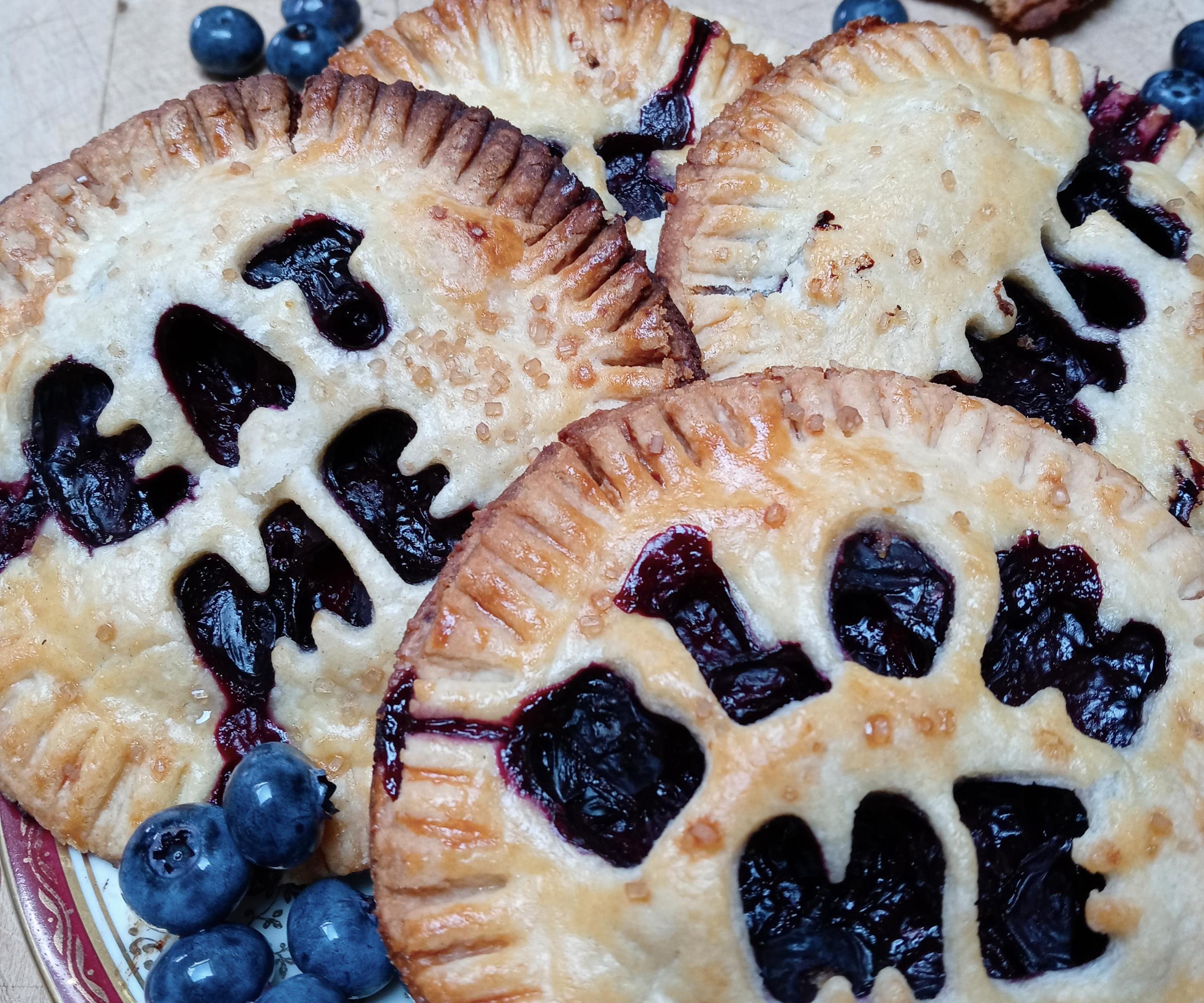 Vulgar Blueberry Hand Pies 