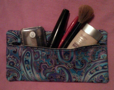 Makeup Bag With Zipper