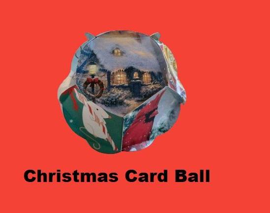 Christmas Card Ball