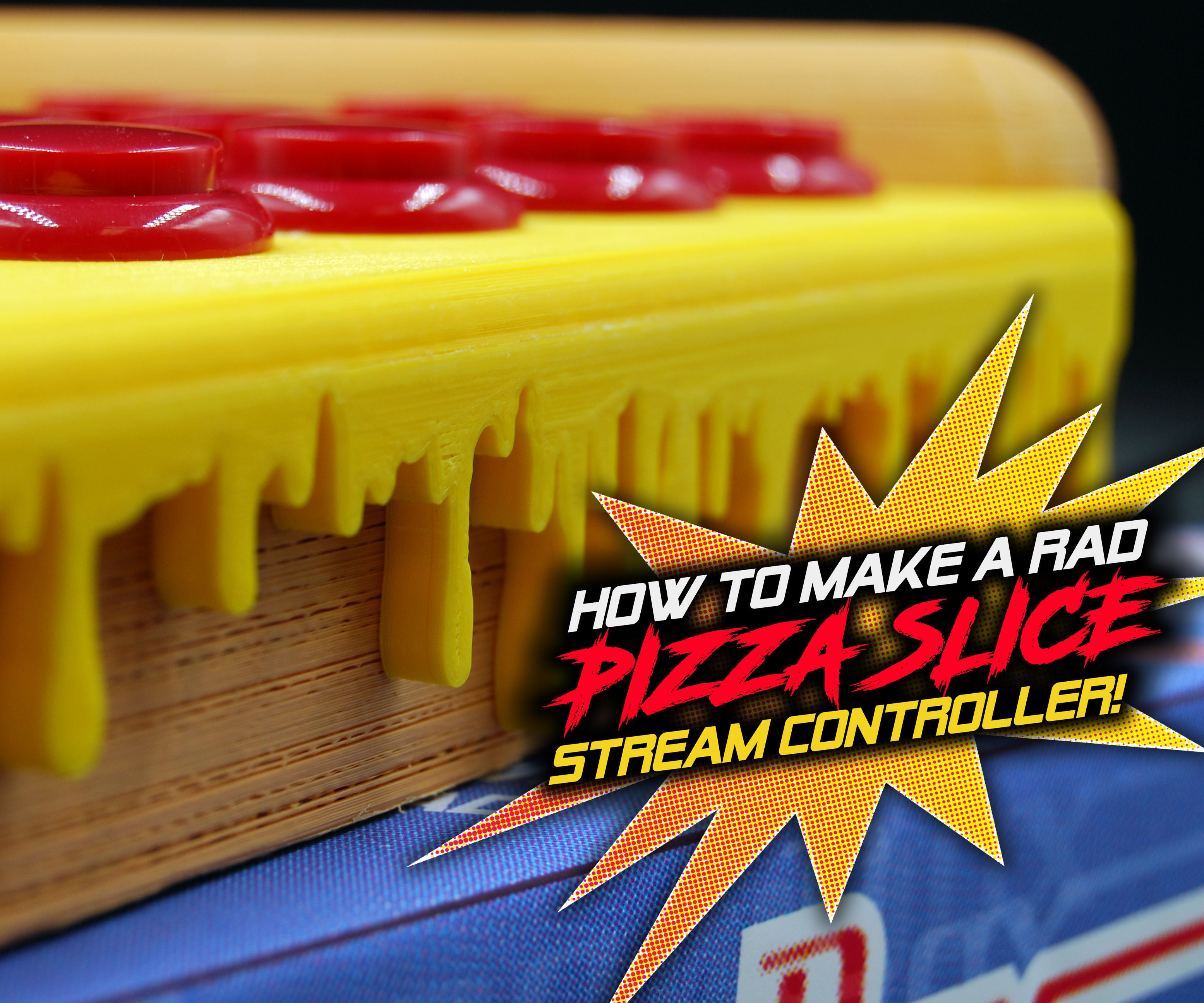 How to Make a Rad Pizza Slice Stream Controller!