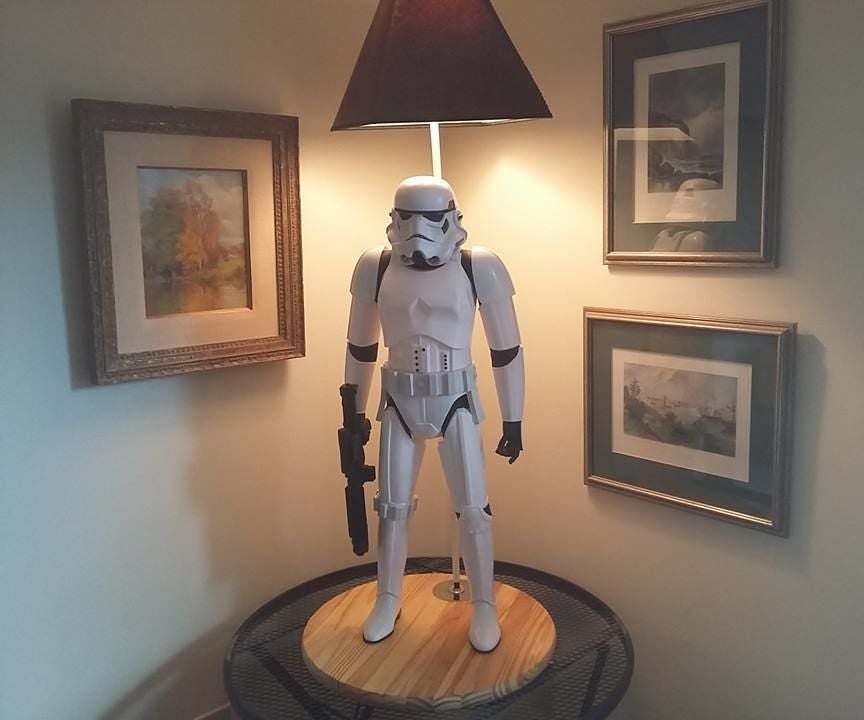 Storm Trooper Lamp