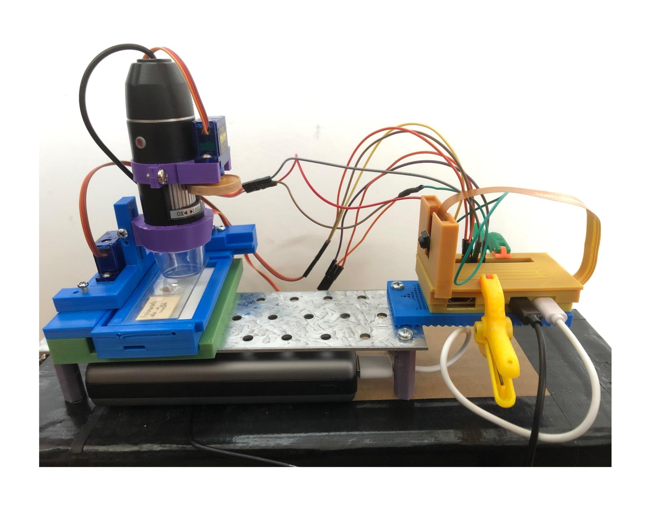 ROMIO: a Remotely-Operated MIcrOscope