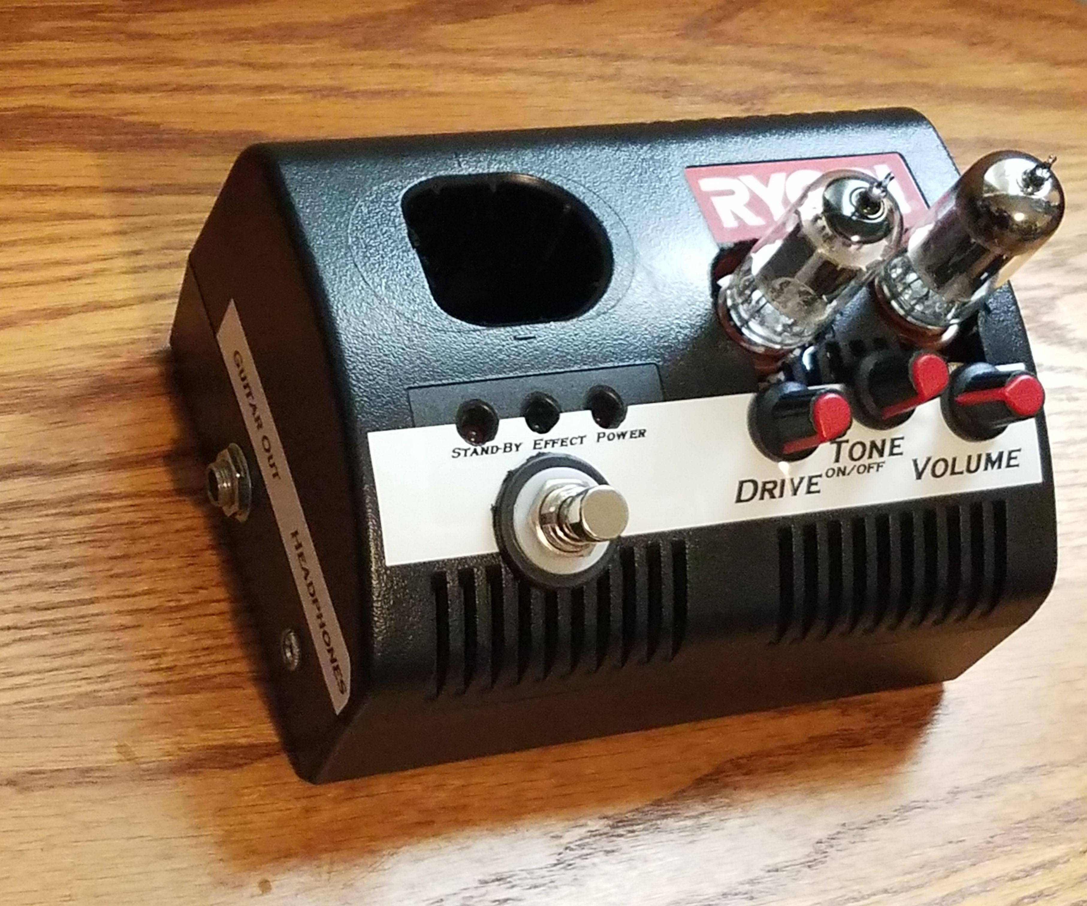 An Old Charger?  No, It’s a RealTube18 All-Tube Guitar Headphone Amp and Pedal