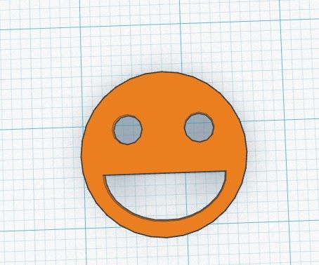 Smiley Face Button