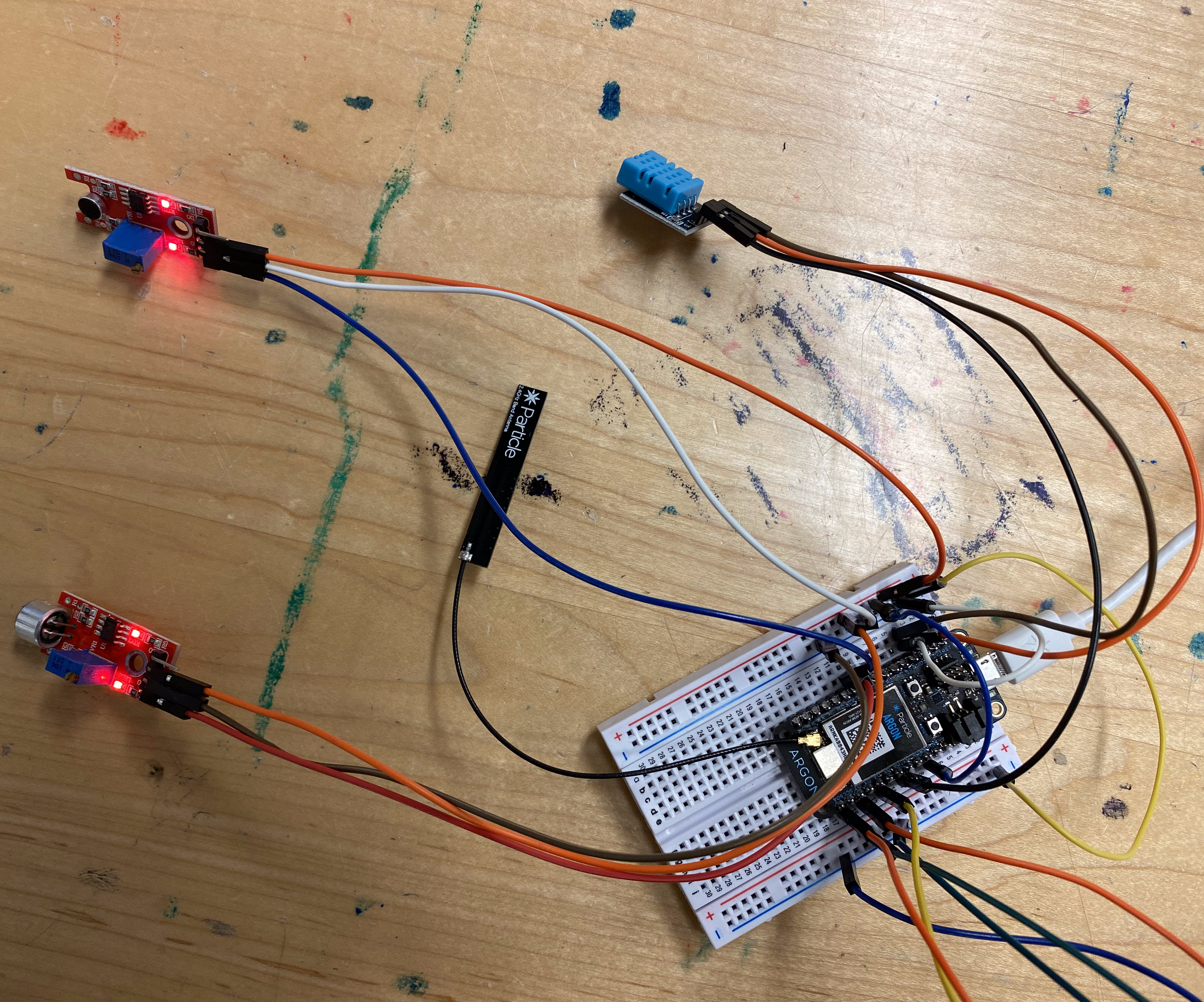 Kitchen Appliance Monitor (Doing an Easy Thing the Hard Way) - Particle Argon - Lane Tech PCL