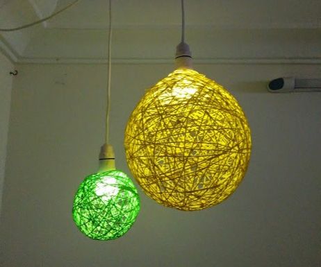 Easy String Lamp