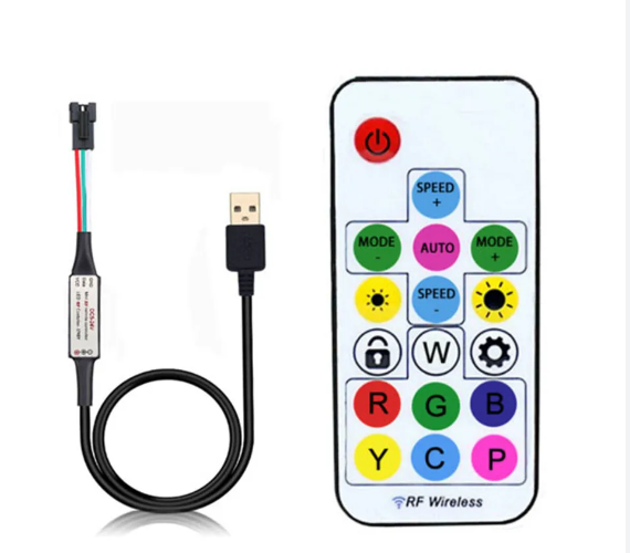 Creating a Colorful LED Strip Controller With WS2811
