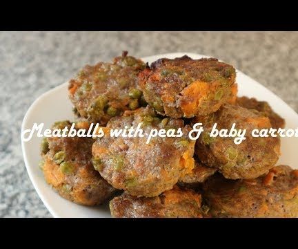 Meatballs With Peas & Baby Carrots Recipe