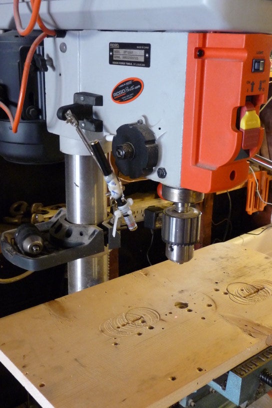 Drill Press Laser Pointer