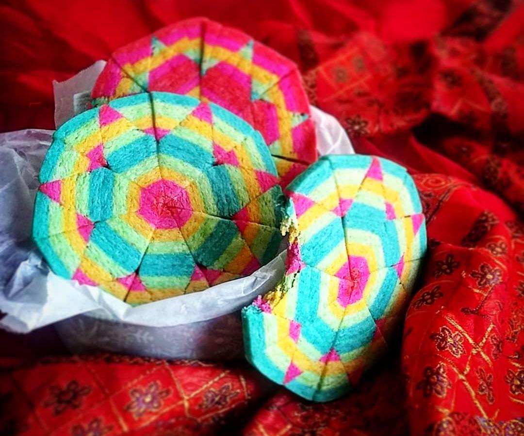 Sacred Geometry Aztec Cookie