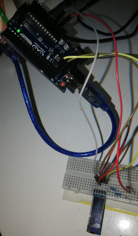 Programming Avr328 SSD1306 OLED Inside of Arduino Without Arduino IDE With MysmartUBS Light