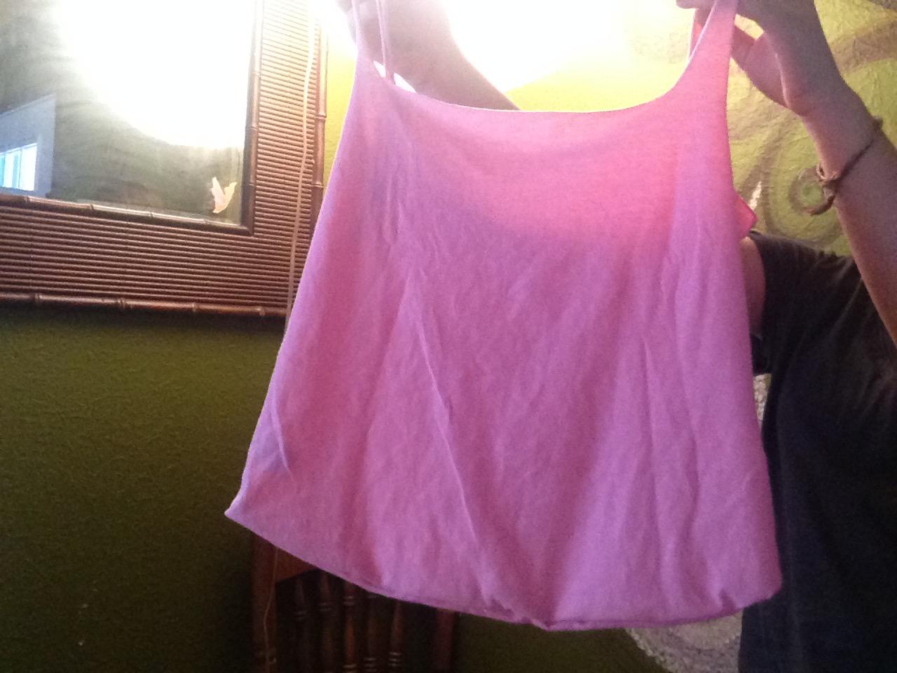 Make a Grocery Bag Out of an Old T-shirt