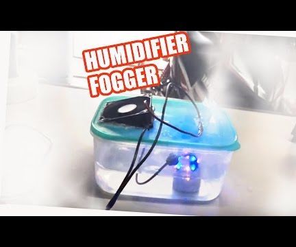 DIY Humidifier Fogger, Mist Generator 