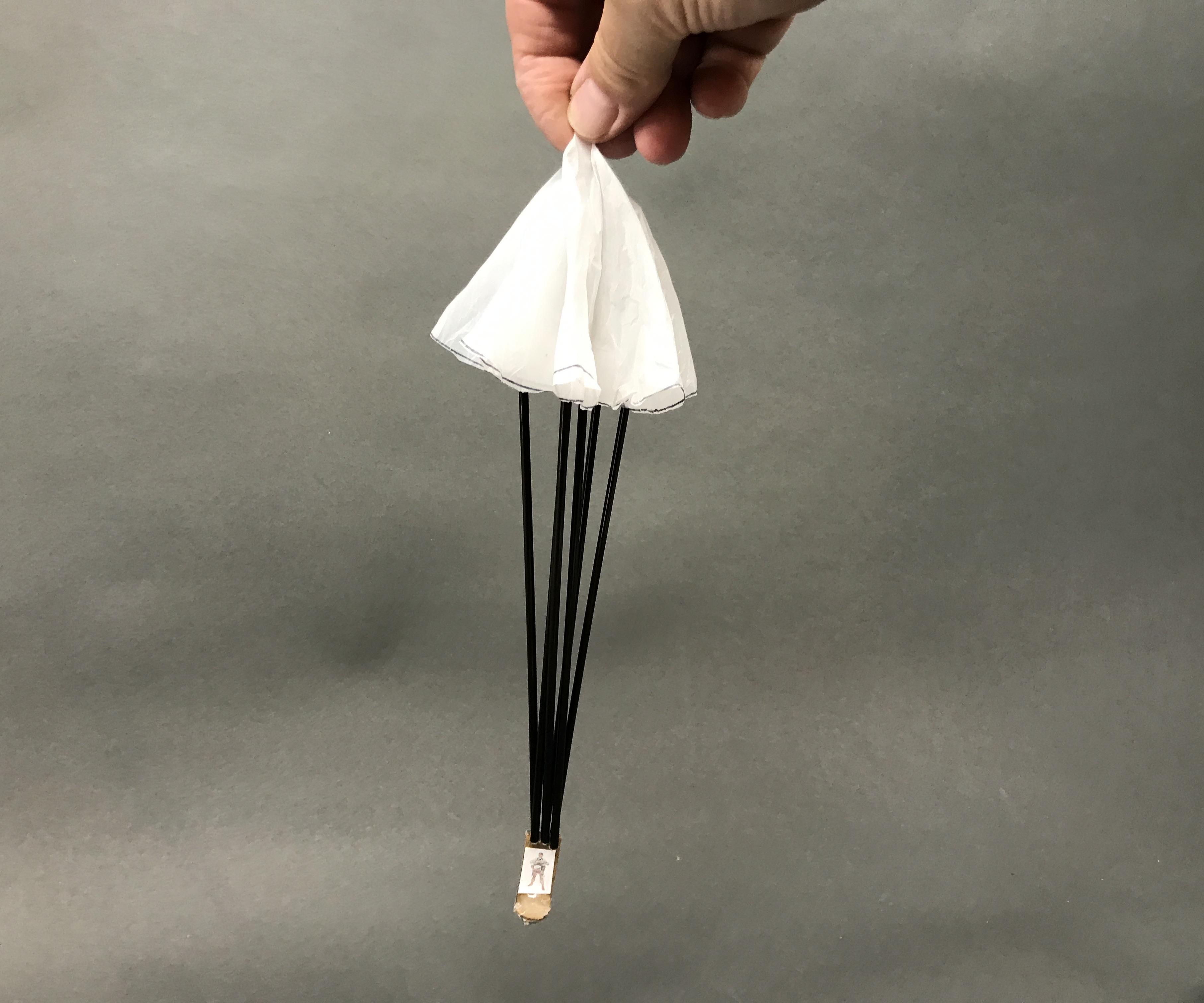 Blowgun Launched Toy Parachute