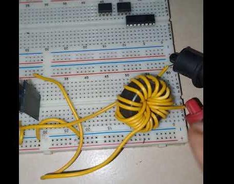 12v DC to 20v AC Converter @ 45khz Output