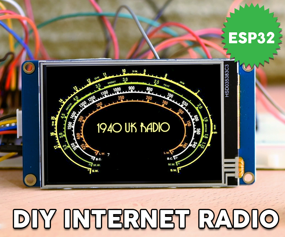 Internet Radio Using an ESP32