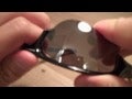 Tutorial:  Oakley Flak Jacket XLJ Lens Removal and Disassembly