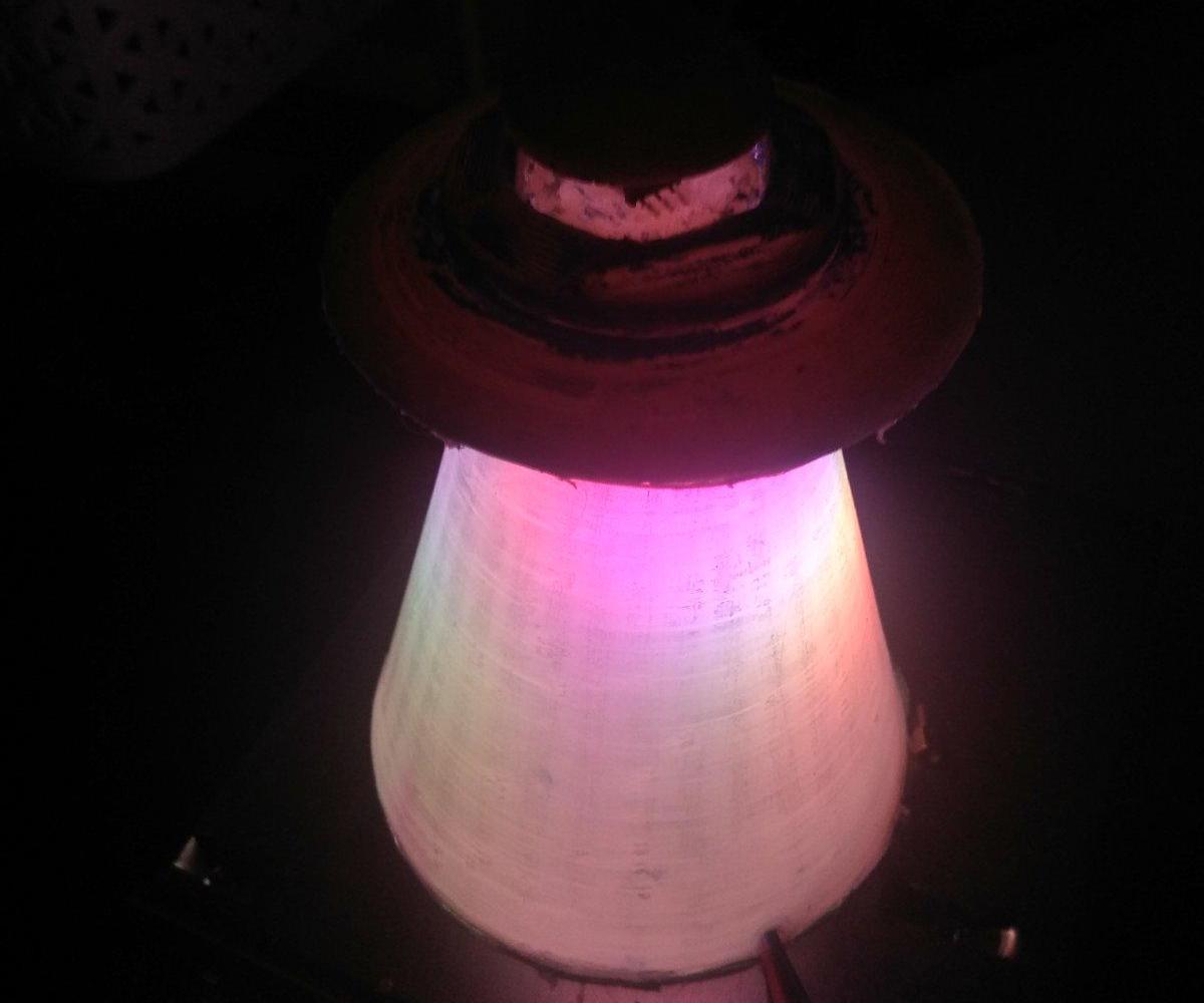 3d Printed DIY UFO Light Using Led Strip