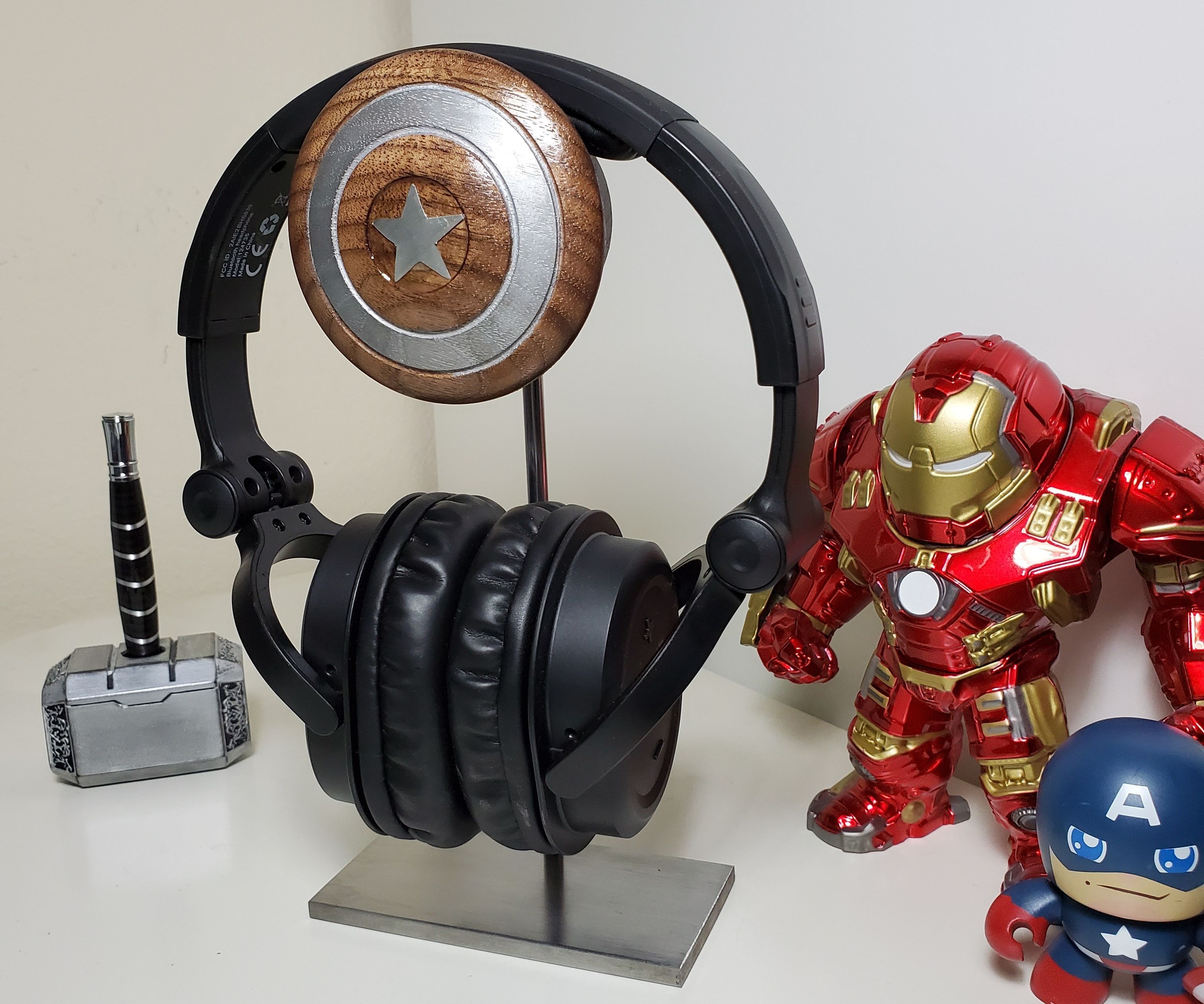 Captain America Shield - Headphone Holder