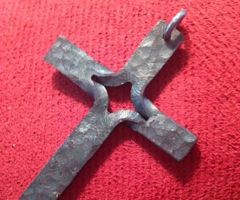 Forged Split Steel Cross Simply Done