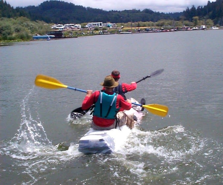 Cardboard Duct Tape Kayak