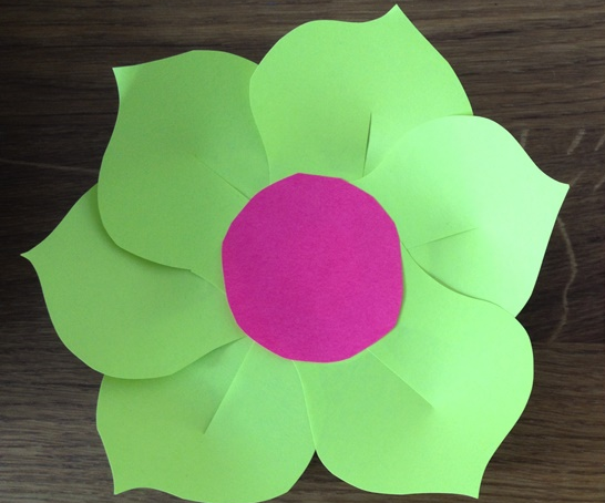 Simple 'Post-It' Flower