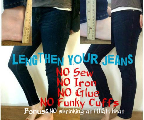 Easy Jeans (& Pants) Lengthening