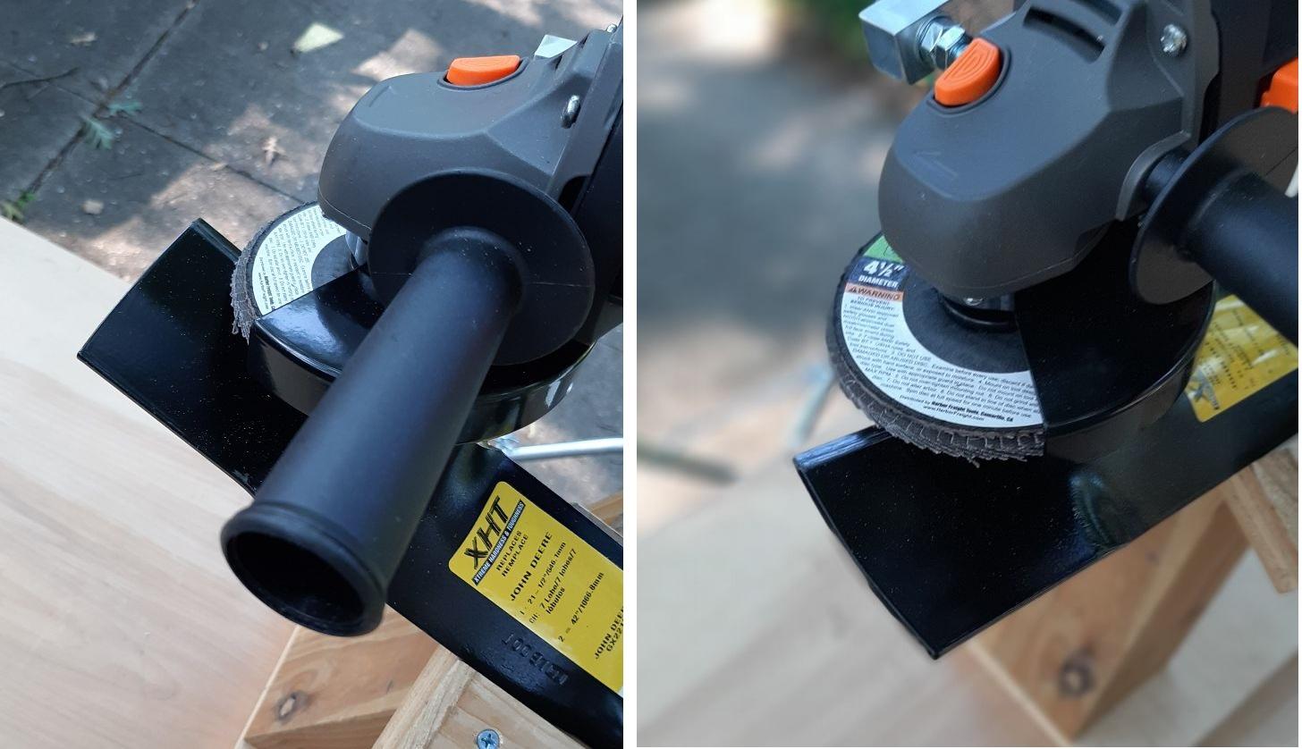 DIY Precision Lawn Mower Blade Sharpener