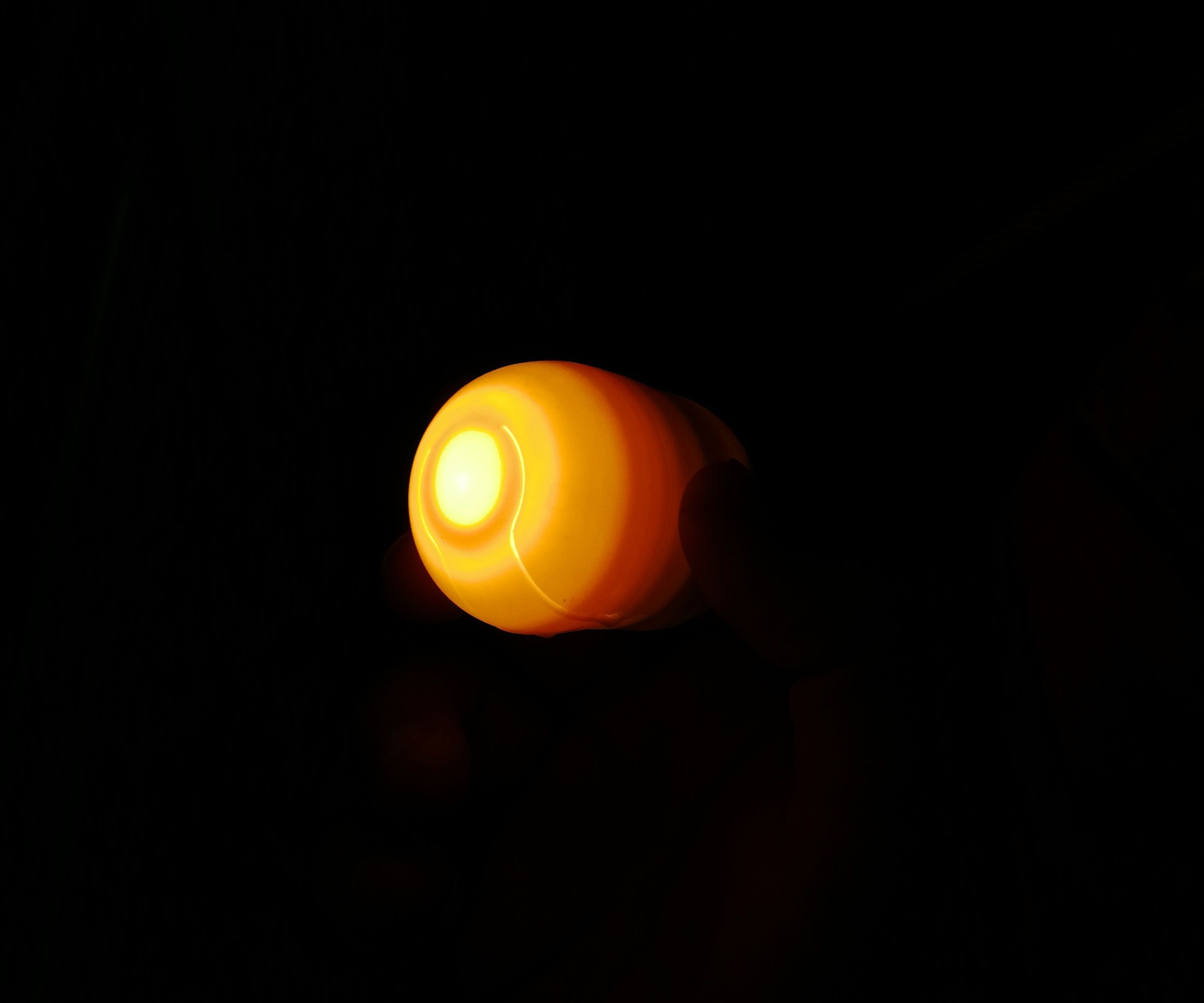 Glowing Kinder Egg
