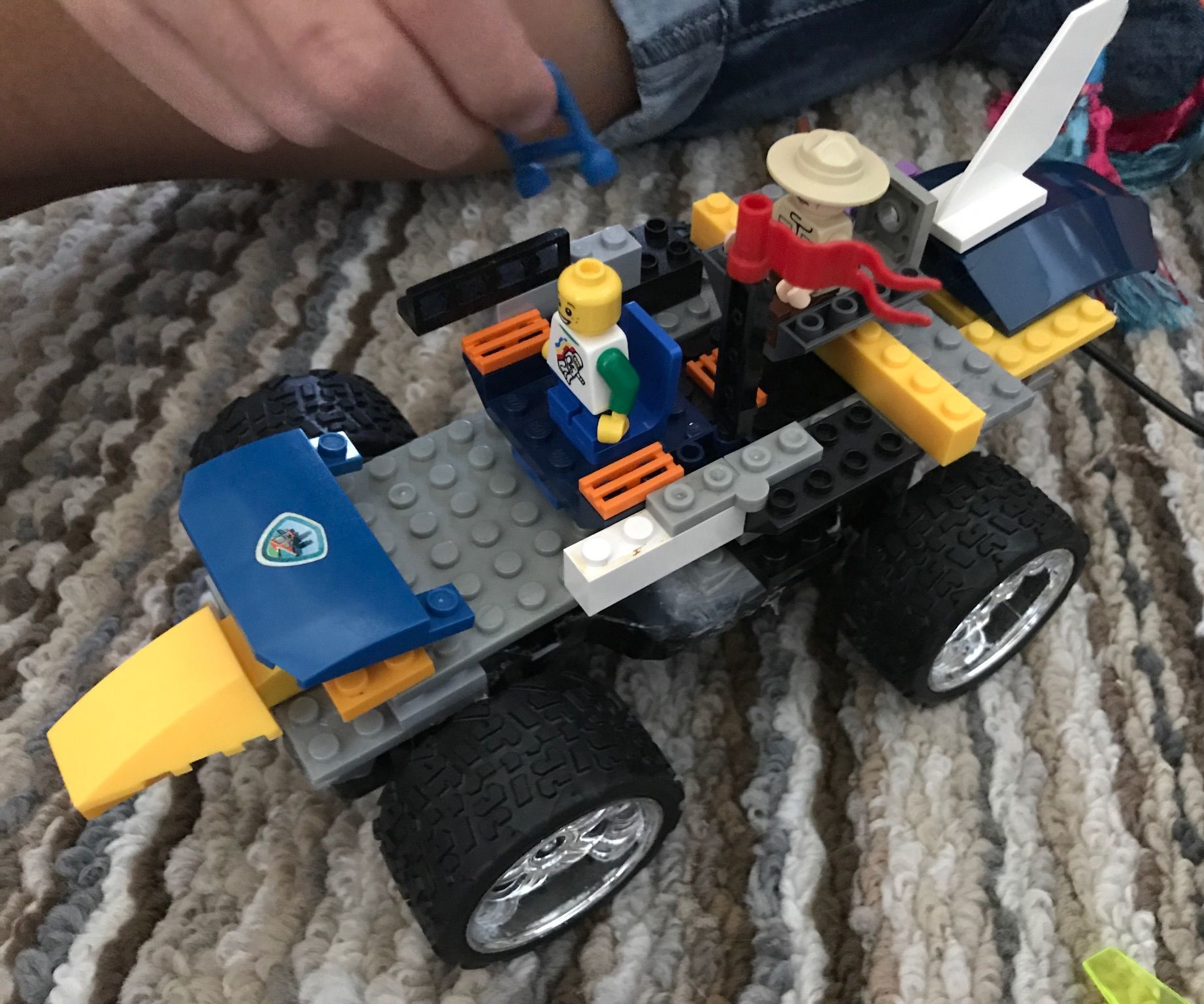 Anna's - Lego Remote Controlled Car - From Old Remote RC Car