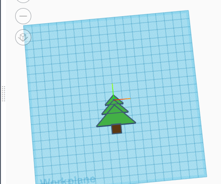 Christmas Tree on Tinkercad CodeBlocks