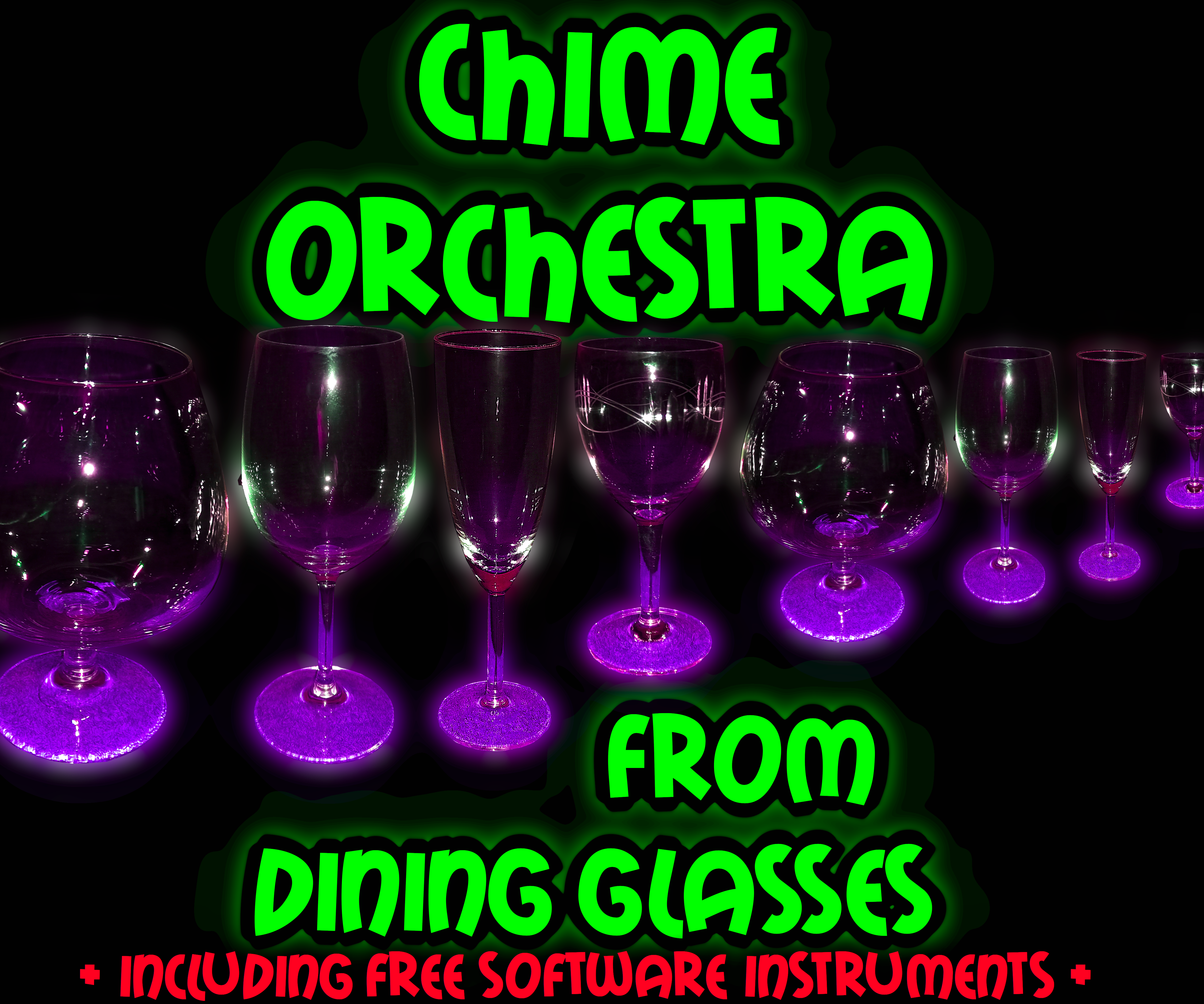 Chime Orchestra From Dining Glasses (free MIDI / SFZ Instruments Included!)