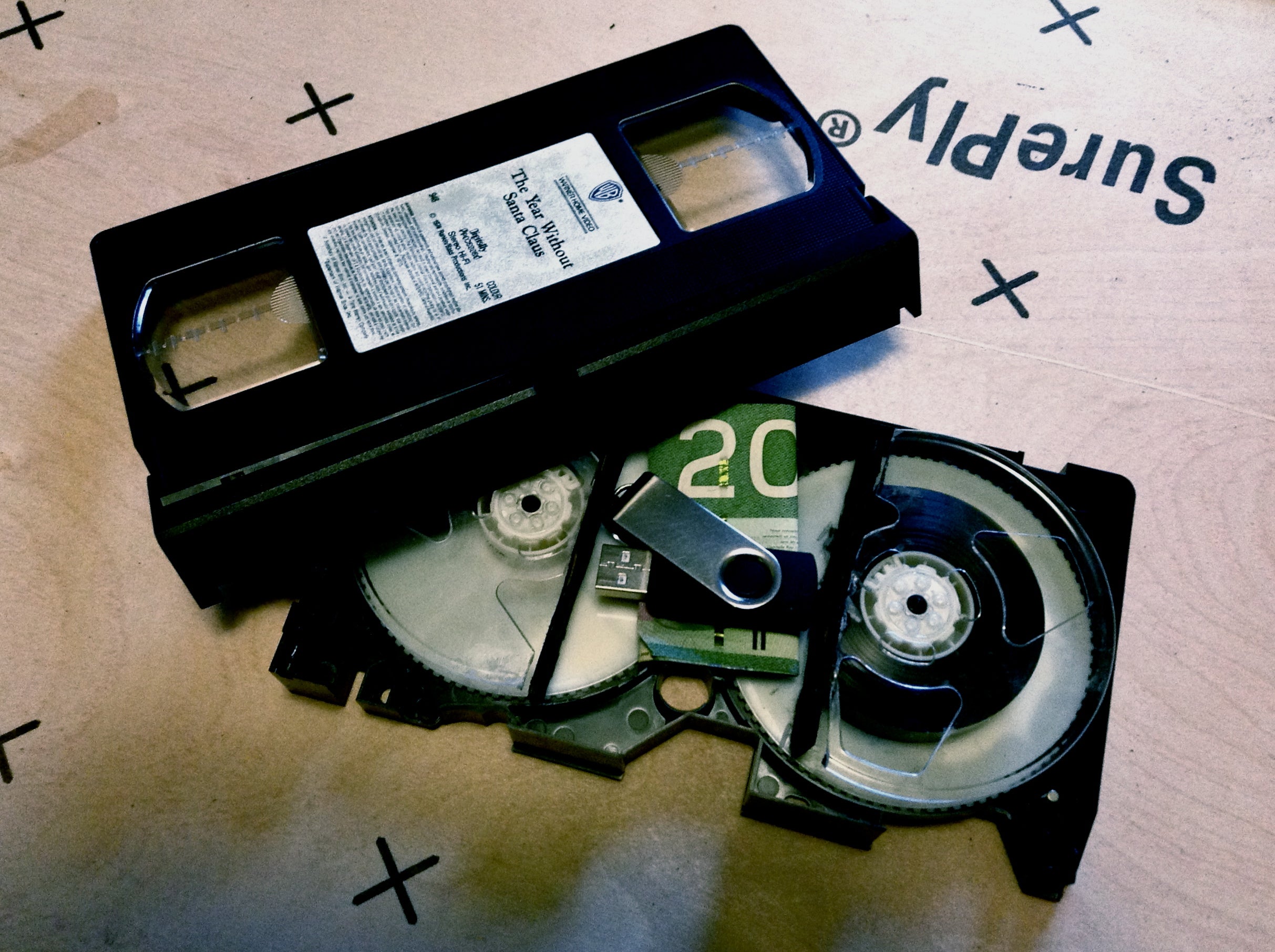 VHS Tape Secret Compartment