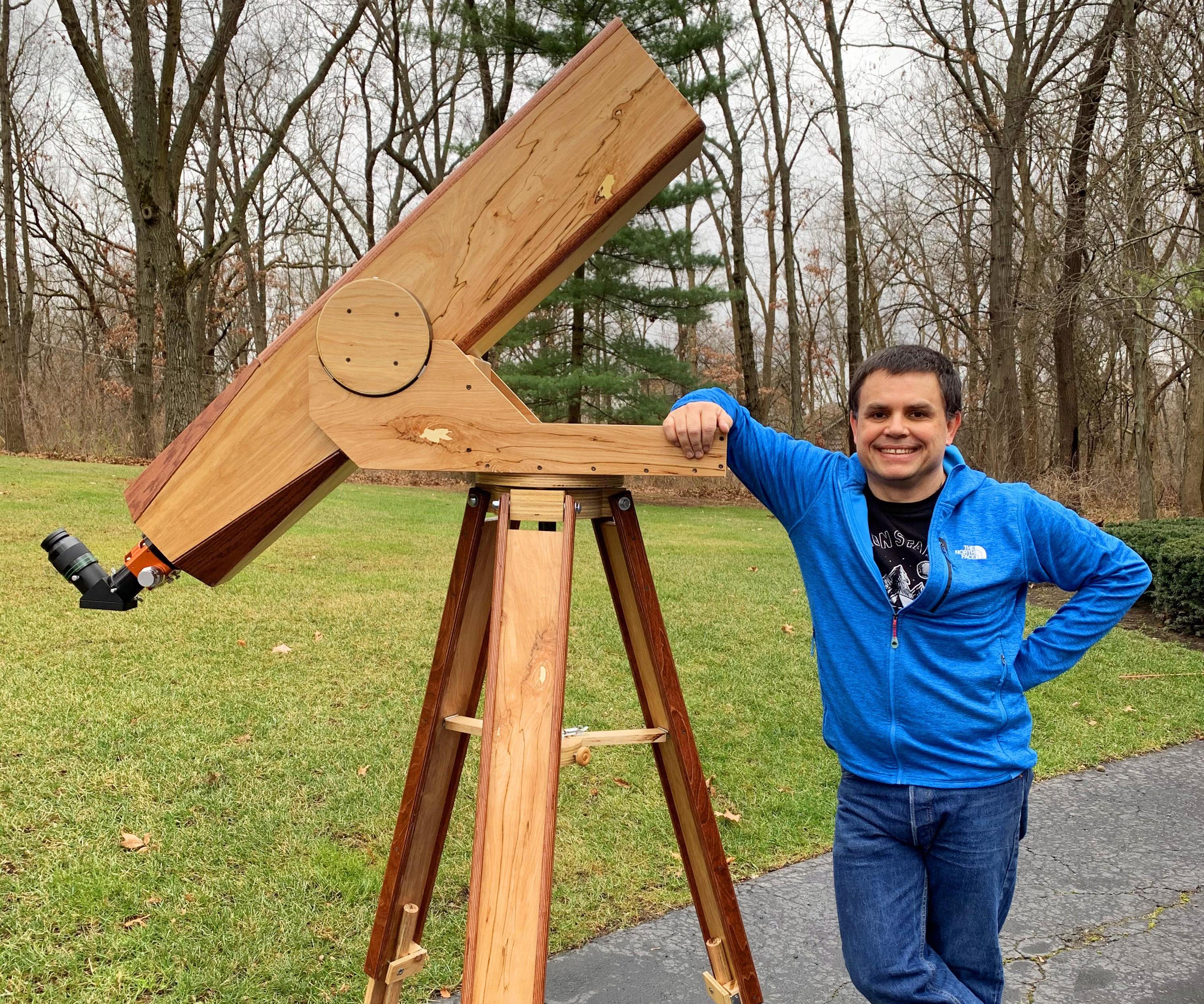 Altair - a Tripod Mounted Refracting Telescope