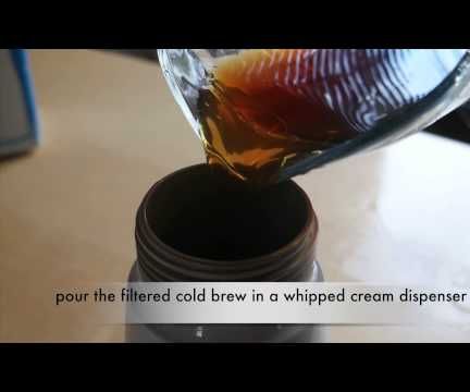 How to Make Nitro Coffee