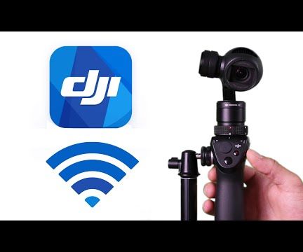 Connect DJI OSMO to DJI GO App