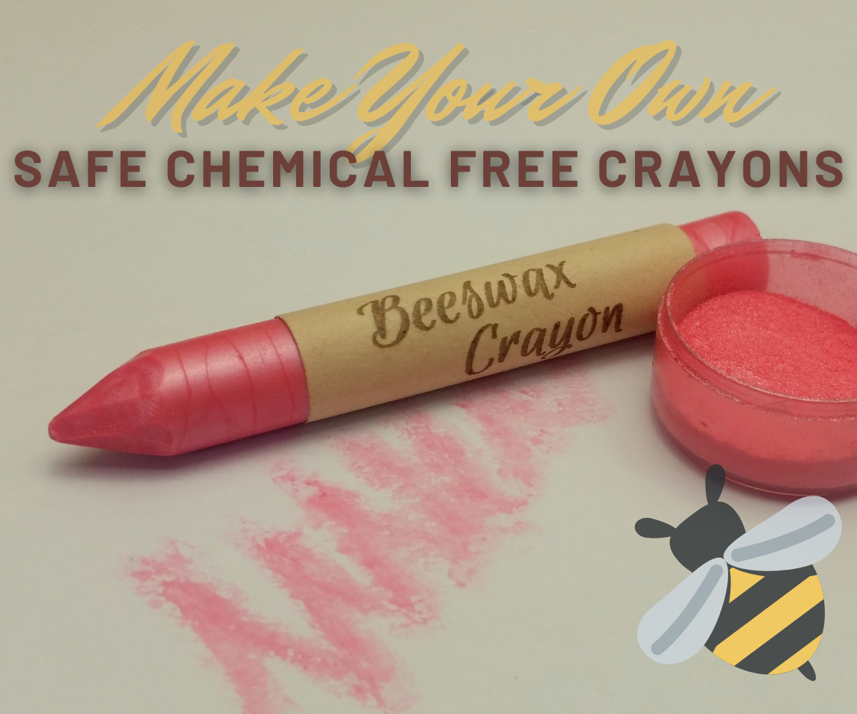 Make Your Own Natural Chemical Free Crayons