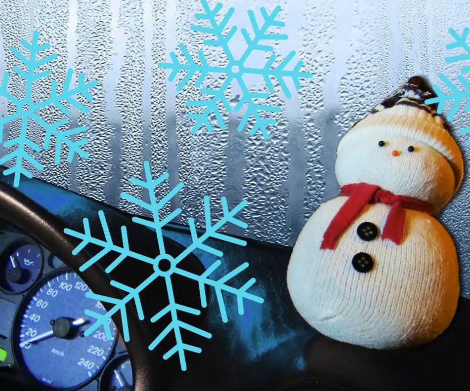 DIY Snowman | Stop Car Windows Steaming Up