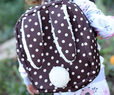 Bunny Backpack Baby Size