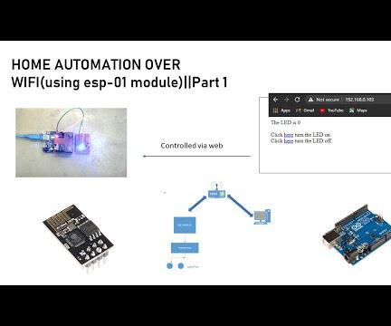 HOME_AUTOMATIO_OVER _WIFI(using Esp-01 Module)||Part 1