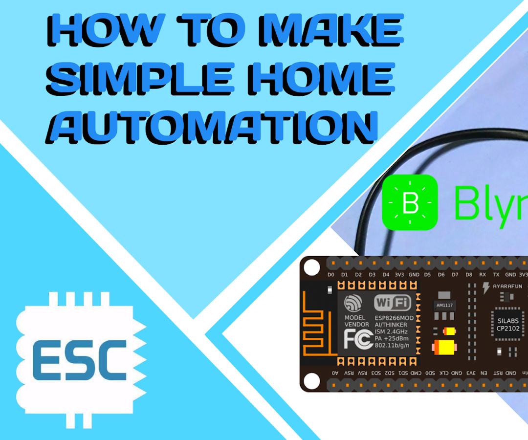 HOW TO MAKE a SIMPLE IOT HOME AUTOMATION