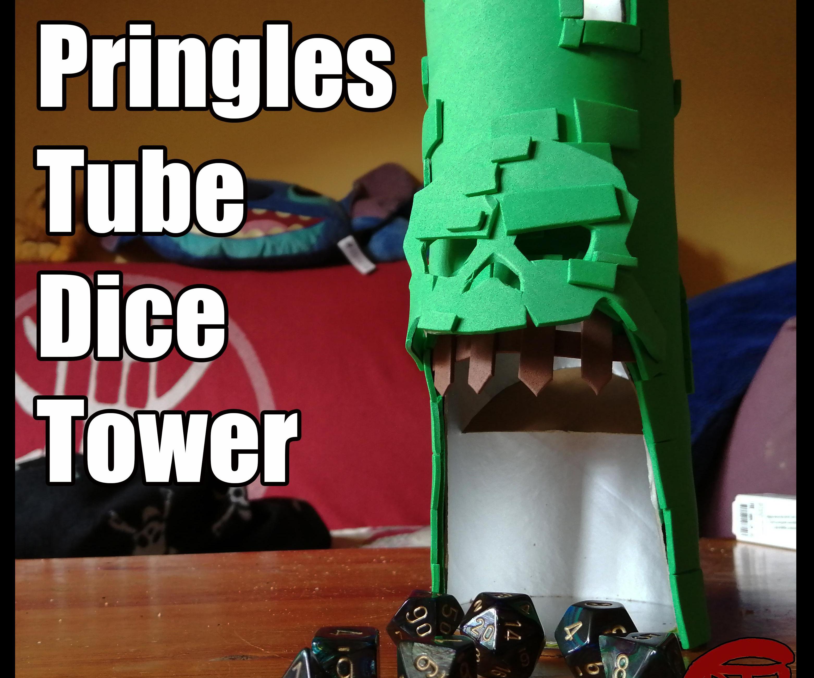 Pringles Tube Dice Tower