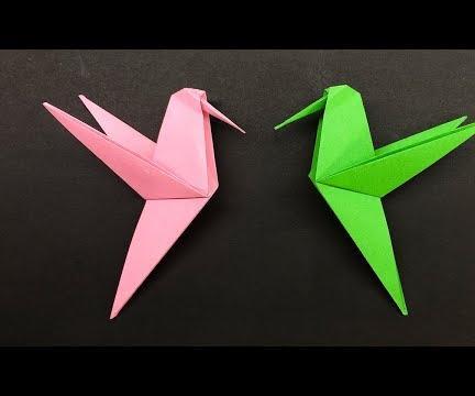 Origami Hummingbird