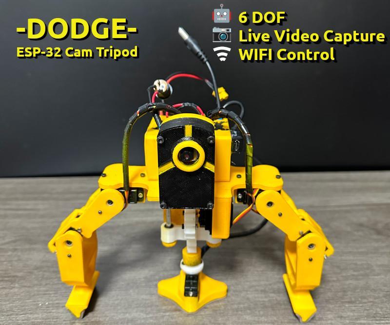 Dodge - ESP32 Cam Based Tripod