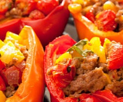 Grab and Go Stuffed Peppers