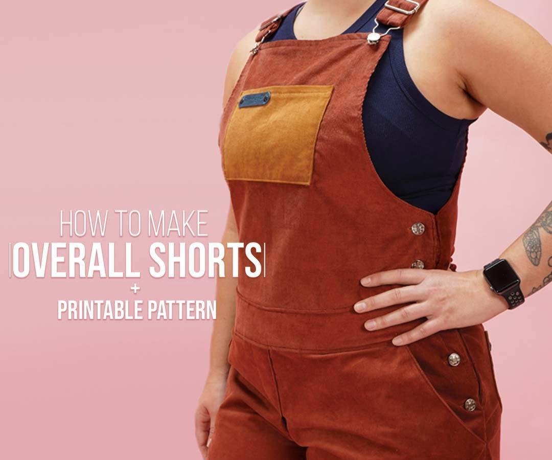 DIY  Women's Overall Shorts