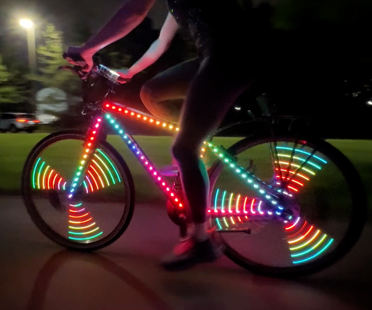 NeoPixel Party Bike - Update With Radio!